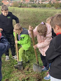 ŠD - kopání díry na brambory na Drakiádu - obrázek číslo: 4