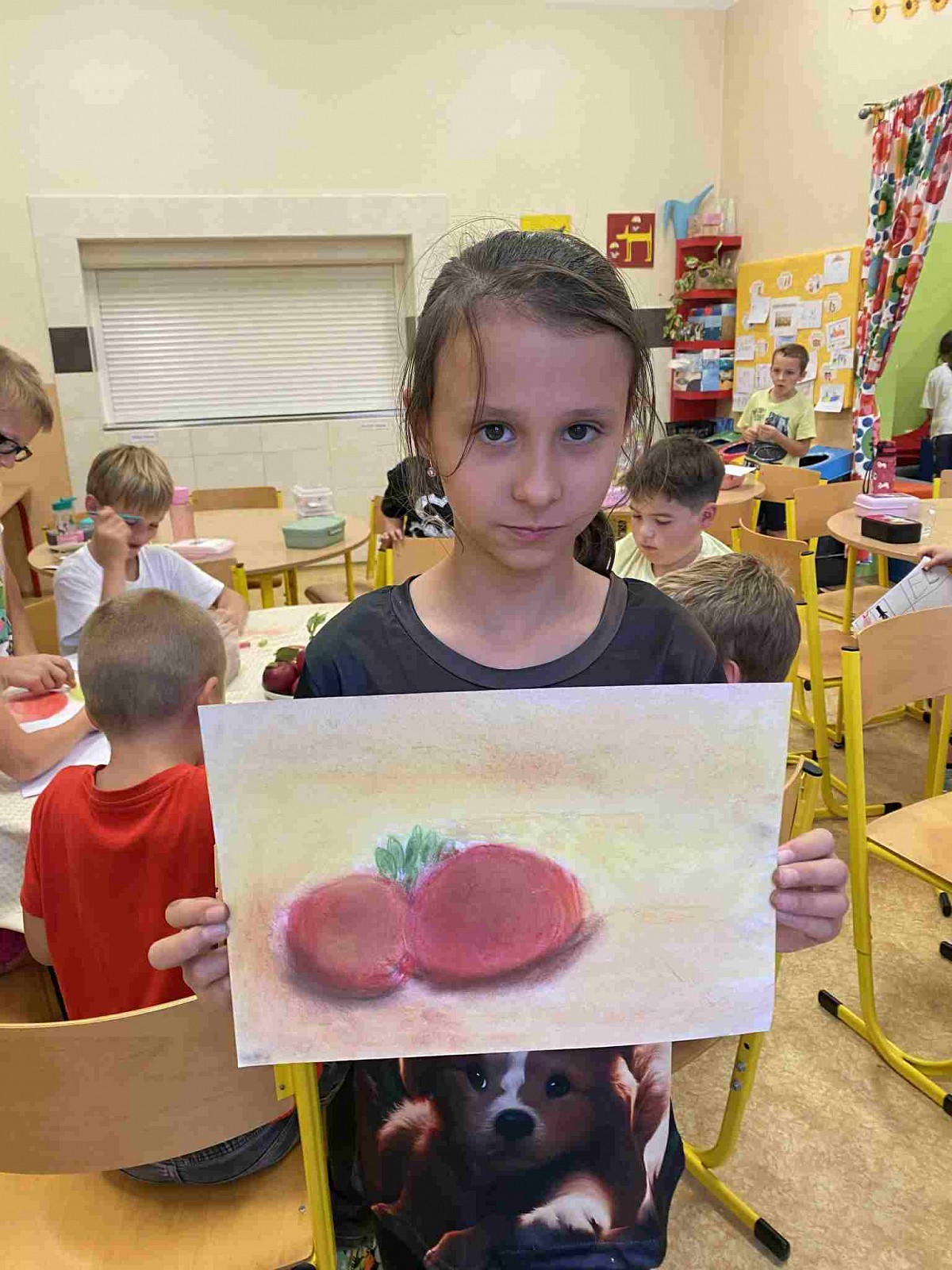 ŠD - malba jablíček pastelem - obrázek: 2.jpg