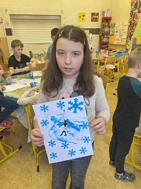 ŠD - malování provázkem - obrázek číslo: 7