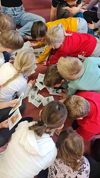 ŠD - zvířata v zimě, stopy zvířat - obrázek číslo: 4