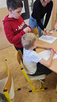 ŠD - zvířata v zimě, stopy zvířat - obrázek číslo: 5