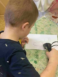 ŠD - stopy zvířat - alobal - obrázek číslo: 5