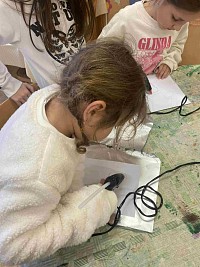 ŠD - stopy zvířat - alobal - obrázek číslo: 7