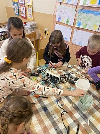 ŠD - domečky s  velikonočním osením - obrázek číslo: 3