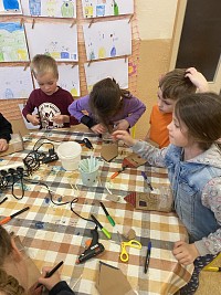 ŠD - domečky s  velikonočním osením - obrázek číslo: 5