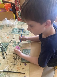 ŠD - malování velikonočních vajíček - obrázek číslo: 3