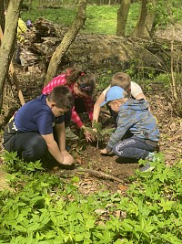 ŠD - Den země - sázení stromů - obrázek číslo: 12