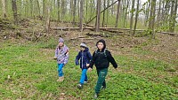ŠD - cesta ke krmelci a krmení zvířátek - obrázek číslo: 2
