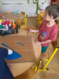 ŠD - dopravní výchova - výroba značek - obrázek číslo: 4